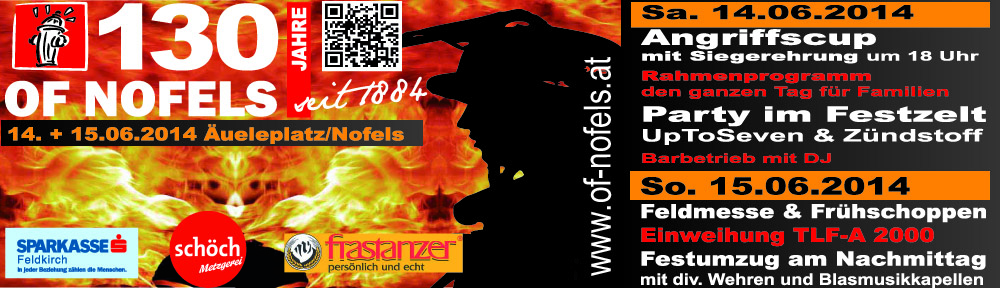 130 Jahre Feuerwehr Nofels