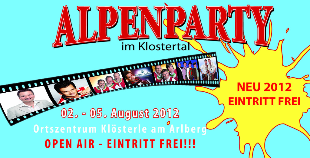 Alpenparty 2012