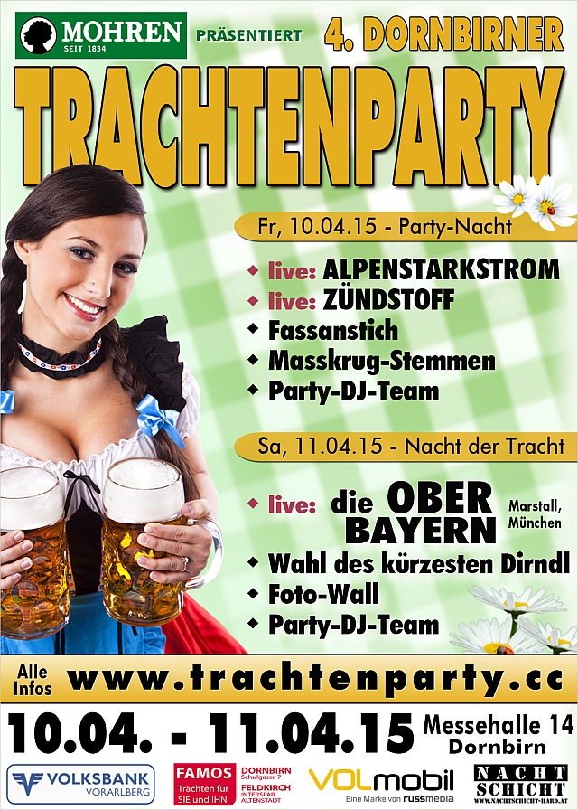 4. Dornbirner Trachtenparty - Freitag