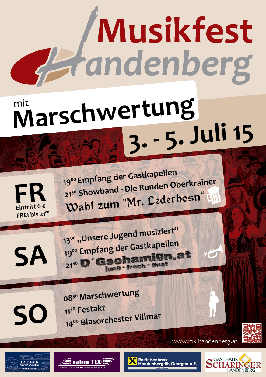 Musikfest Handenberg mit Marschwertung