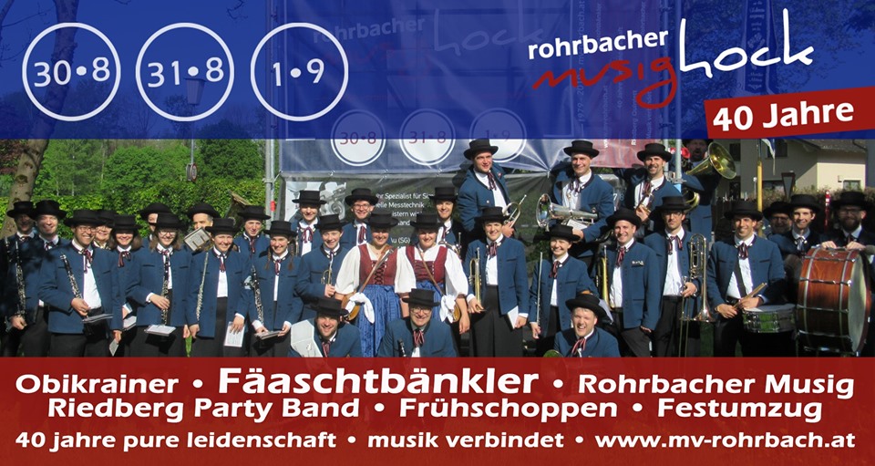Jubiläums Musighock - 40 Jahre pure Leidenschaft